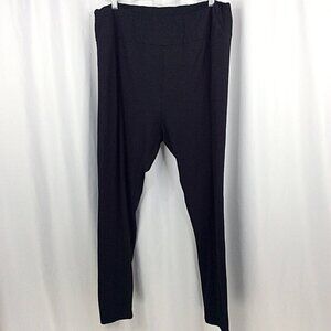 TC2 LuLaRoe Leggings Plus Size Tall & Curvy 2 Black